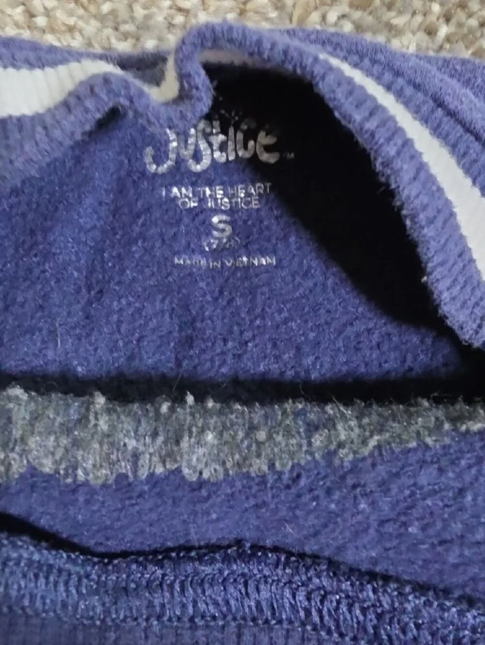 Justice classic navy